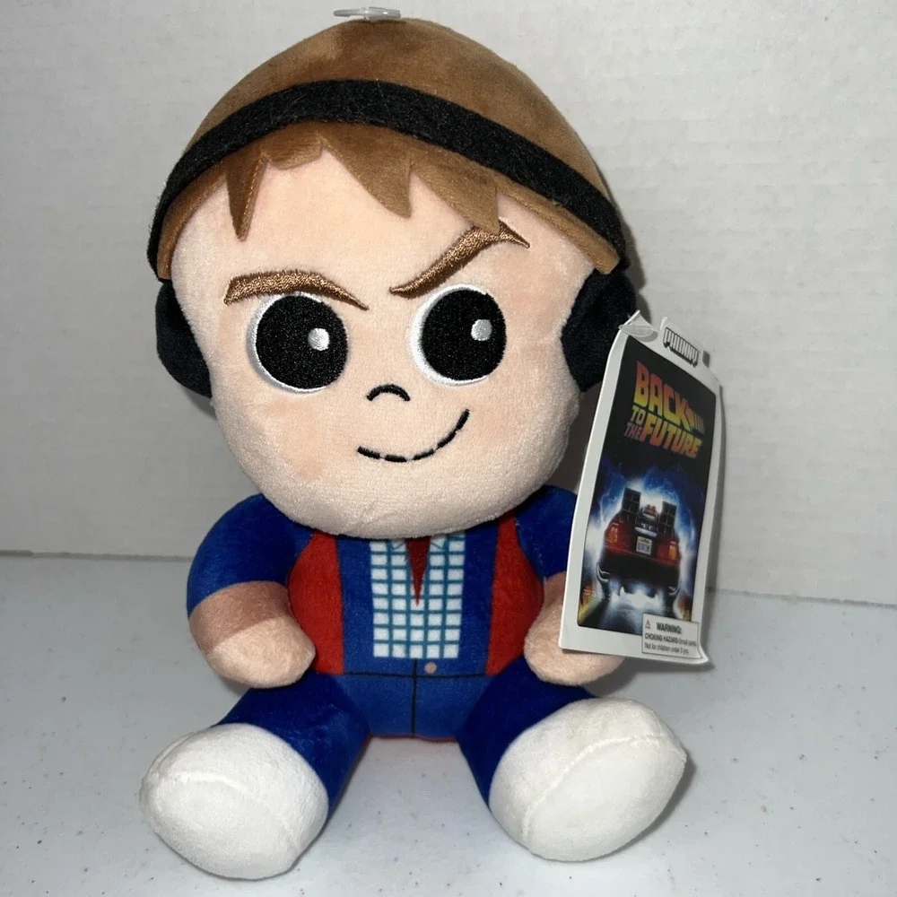 Marty McFly Kidrobot Phunny Plush Doll Toy Back To The Future Michael J Fox 8